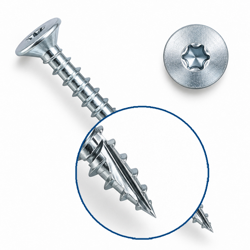 Distanzschraube mit CUT-Spitze I TX 30-Antrieb