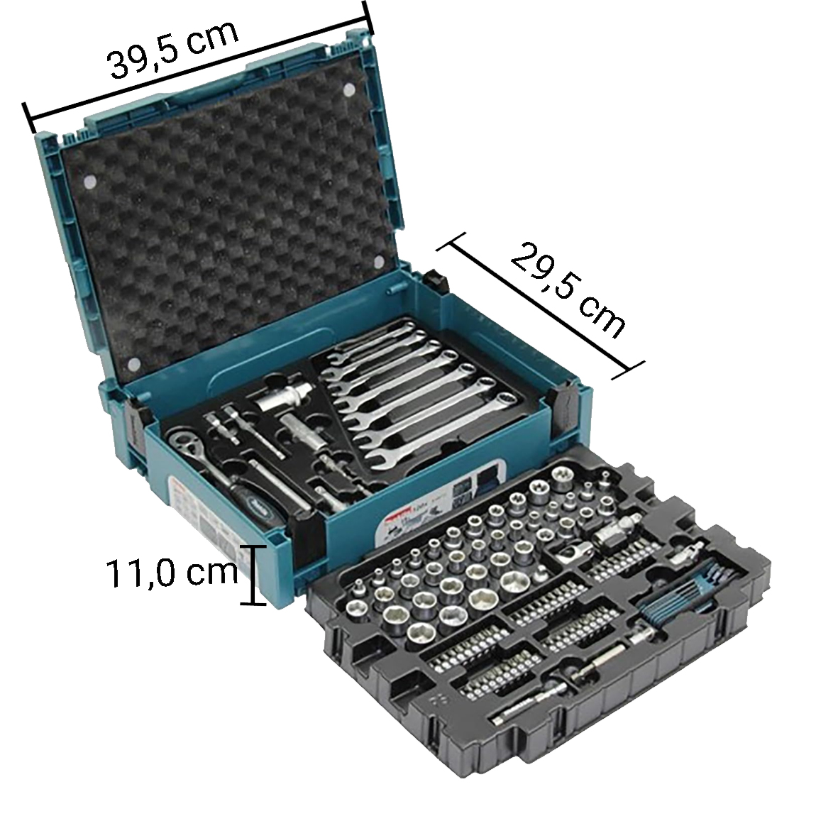 MAKITA Werkzeugkoffer E-08713 | 120-teilig   |   zum Sonderpreis von 5,- € bei einem Nettowarenwert von 799,-€